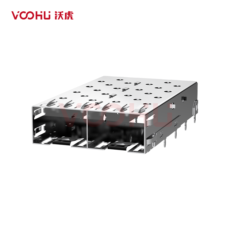 WHSFP00612W003 1x2 SFP 5G Cage Fiber Optic cages