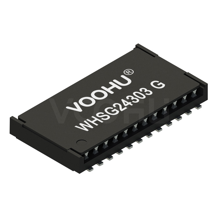 WHSG24303G Single Port SMD（Low height）Gigabit Base-T PIN24 non-PoE Lan Transformer