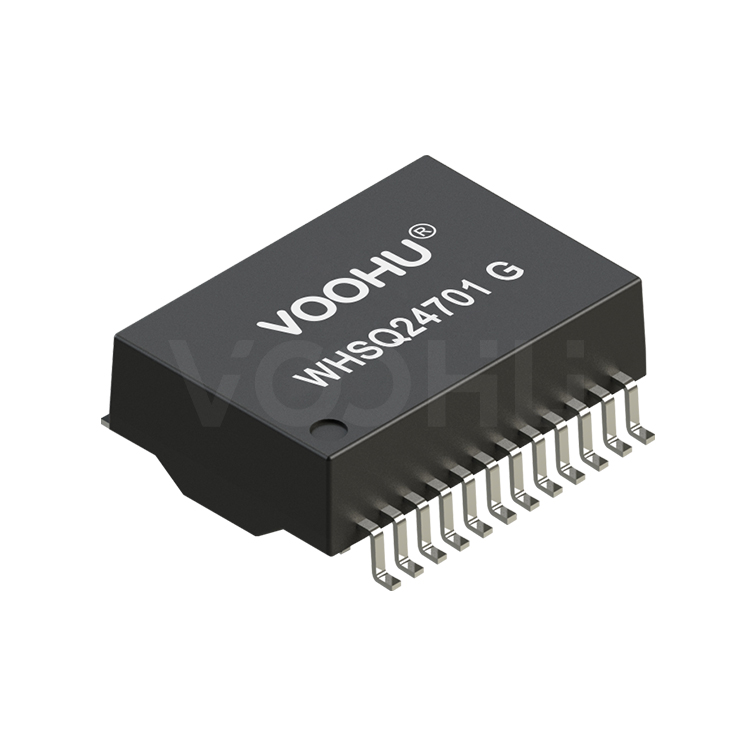 WHSQ24701G Single Port SMD 2.5G/5G  PIN24 non-PoE Lan Transformer